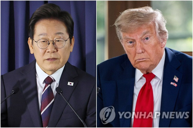 이재명 대통령과 트럼프 미국 대통령. 연합뉴스