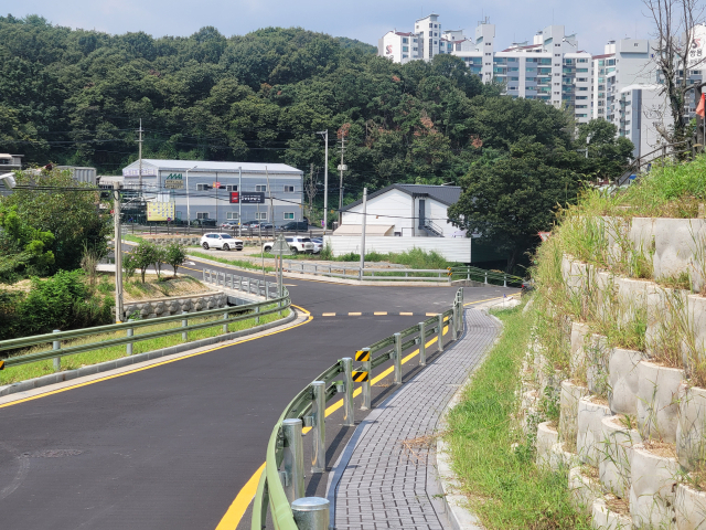 용인도시계획도로 구성 소2-85호. 사진 제공 = 용인시