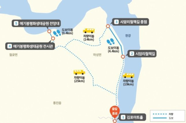 '접경지역 함께 걸어요'…경기도, DMZ 평화의 길 4개 노선 운영 재개