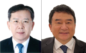 최선(왼쪽) 한화임팩트 기술자문과 김재완 고등과학원 석좌교수. 사진 제공=한화토탈에너지스(왼쪽)·연세대