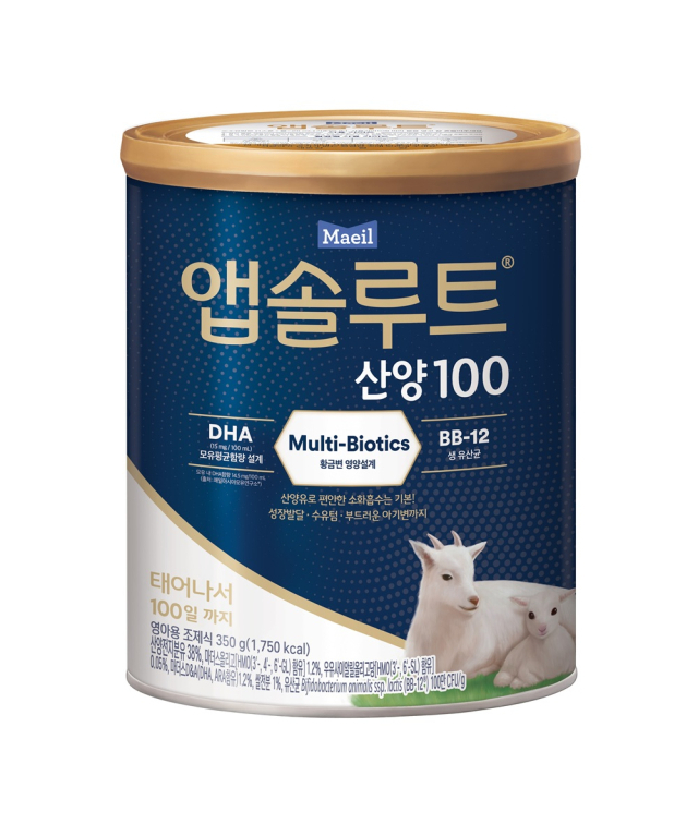 매일유업 앱솔루트 산양100 제품컷. 사진 제공=매일유업