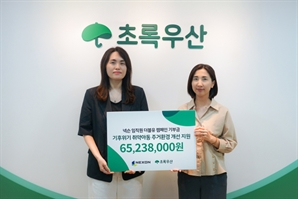 넥슨, 폭염·침수 피해 가정에 6500만원 기부…사내 기부 캠패인 통해 모금
