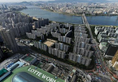 서울 송파구 잠실동 잠실주공5단지 일대 전경. 사진 제공 = 송파구
