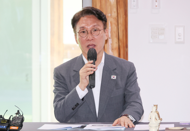 김민석 국무총리가 29일 APEC 문화·관광 분야 현장점검회의에서 발언하고 있다. 연합뉴스