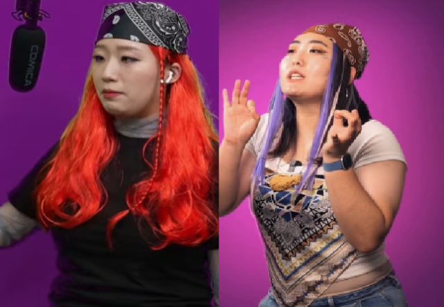 사진=안동시와 군산시의 ‘햄부기 챌린지’ 유튜브 영상 캡처