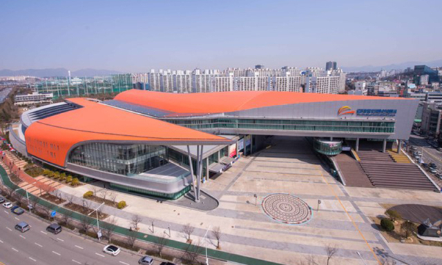 4일 ‘제2회 박물관·미술관 박람회’이 개최될 광주 김대중컨벤션센터 전경. 사진 제공=광주관광공사