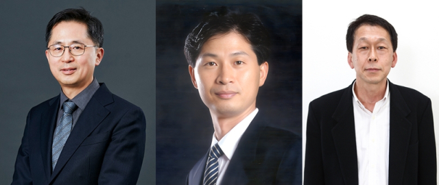 왼쪽부터 2025년 서울대 석좌교수로 임용된 송재용 경영전문대학원 경영학과 교수, 이경무 공과대학 전기·정보공학부 교수, 장경섭 사회과학대학 사회학과 교수. 사진 제공=서울대