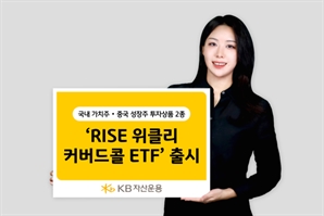 KB운용, '국내 가치주·중국 성장주' 위클리 커버드콜 ETF 2종 출시
