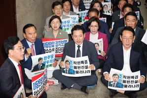 국힘, 특검 '육탄 방어'…"오늘 '내란정당몰이' 종식일"