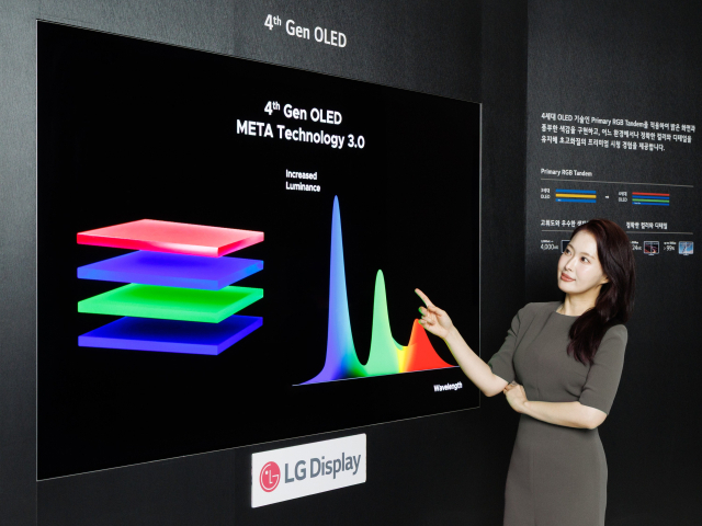 UL 솔루션즈 '완벽한 콘텐츠 재현력' 검증을 획득한 LG디스플레이 4세대 OLED. 사진제공=LG디스플레이