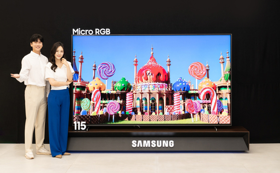 삼성전자가 차세대 디스플레이 기술을 집약한 '마이크로 RGB TV를 독일 베를린에서 열리는 유럽 최대 가전 전시회 'IFA 2025'에서 공개한다. 사진제공=삼성전자