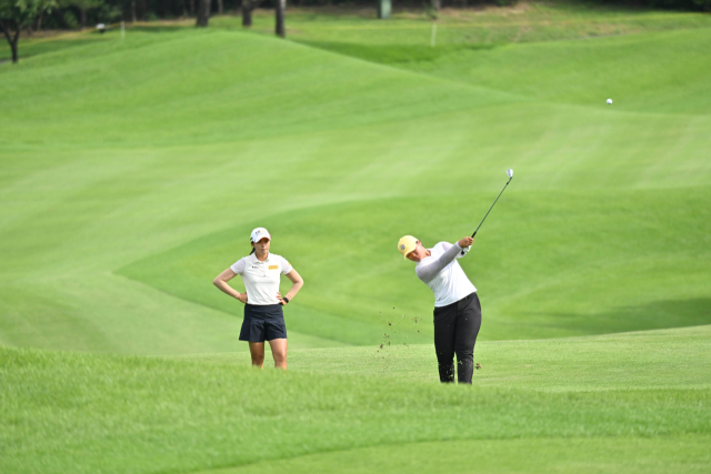 KB금융 스타챔피언십의 부대 행사가 열리고 있는 블랙스톤 이천GC. 사진 제공=KLPGA