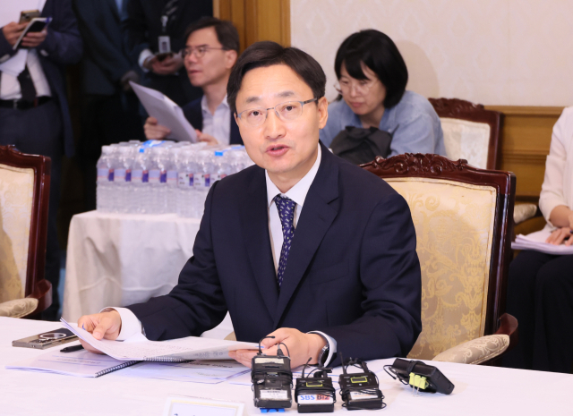 임광현 국세청장이 7일 서울 종로구 정부서울청사에서 열린 부동산관계장관회의에서 발언하고 있다. 연합뉴스