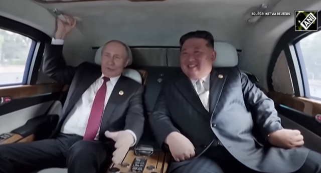 인도 매체 NDTV profit이 북한 관영 매체가 공개한 1시간 짜리 다큐멘터리 중 일부라며 게재한 영상. 유튜브 캡처