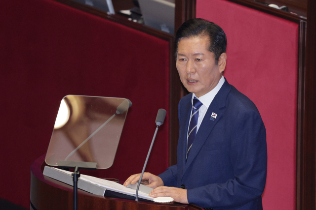 [속보] 정청래 "검찰·사법·언론, 무소불위 권력…비정상 제자리 개혁"