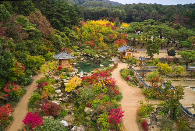 메덩골정원 한국정원 전경. 사진 제공=메덩골정원.