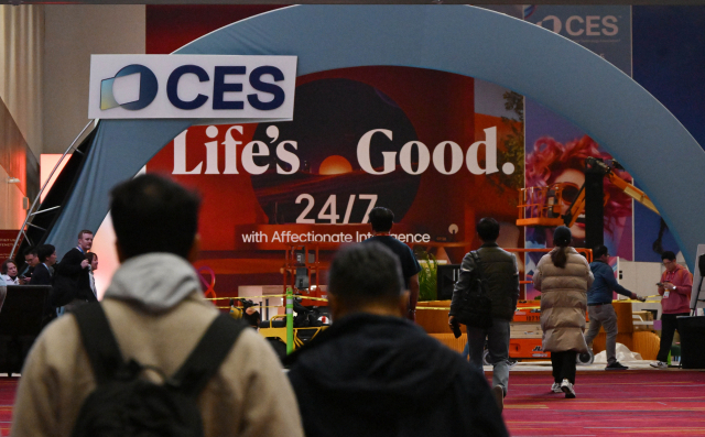 세계 최대 전자·정보기술(IT) 전시회 ‘CES 2025’ 전시장. 라스베이거스=성형주 기자