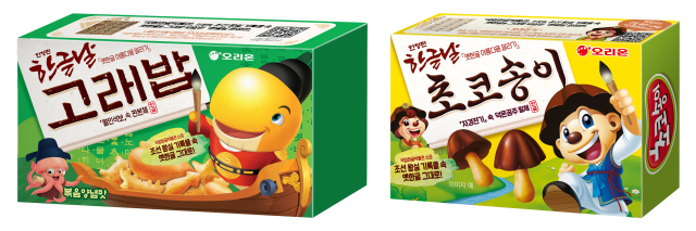고래밥·초코송이에 ‘옛한글 서체’…오리온, 한글날 한정판 제품 출시