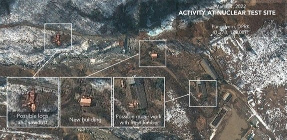 북한이 6차례 핵 실험을 실시한 함경북도 풍계리 핵실험장 모습. 뉴스1