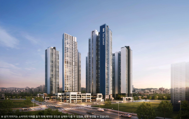 더샵 오산역아크시티 투시도. 사진 제공=포스코이앤씨
