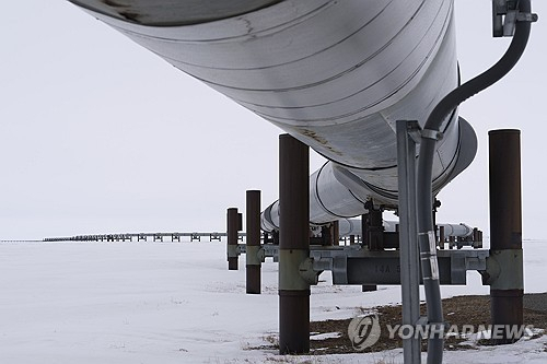알래스카 횡단 송유관. 연합뉴스