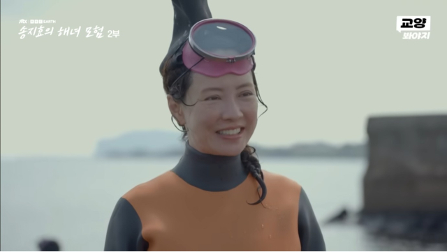 송지효 해녀복 입자 제주 관광객 '쑥'…'폭싹 속았수다'까지 효과 이 정도라고?