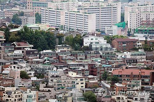 서울의 주택가 모습 [연합뉴스 자료사진]