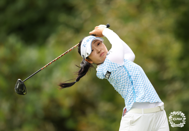 대상 포인트 1위를 달리고 있는 유현조. 사진 제공=KLPGA