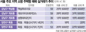 "방 하나 줄여서라도 강남 "…개포·역삼·목동 소형아파트 신고가[집슐랭]