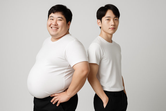 "적당히 통통한 게 좋아" 이 말 진짜였네…마른 사람보다 '이것' 위험 낮다는데
