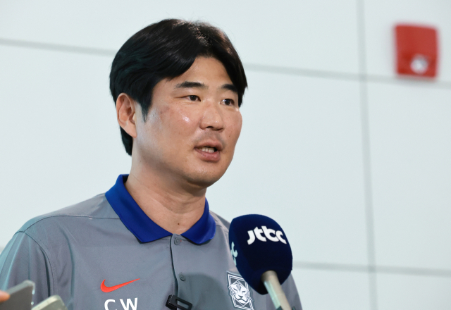 U-20 대표팀의 이창원 감독. 연합뉴스