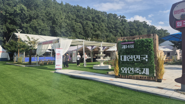 영동와인축제장. 사진제공=영동군