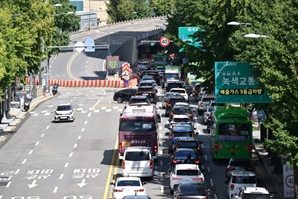 서소문고가 전면 통제…'걱정되는 내일 출근'