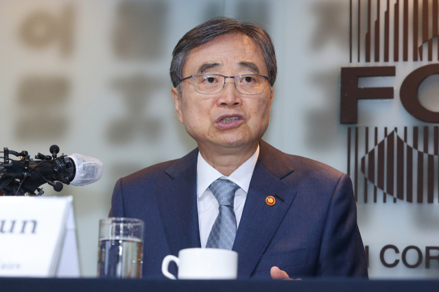 조현 외교부 장관이 19일 서울 중구 프레스센터에서 열린 서울외신기자클럽(SFCC) 간담회에서 발언하고 있다. 2025.9.19. 연합뉴스
