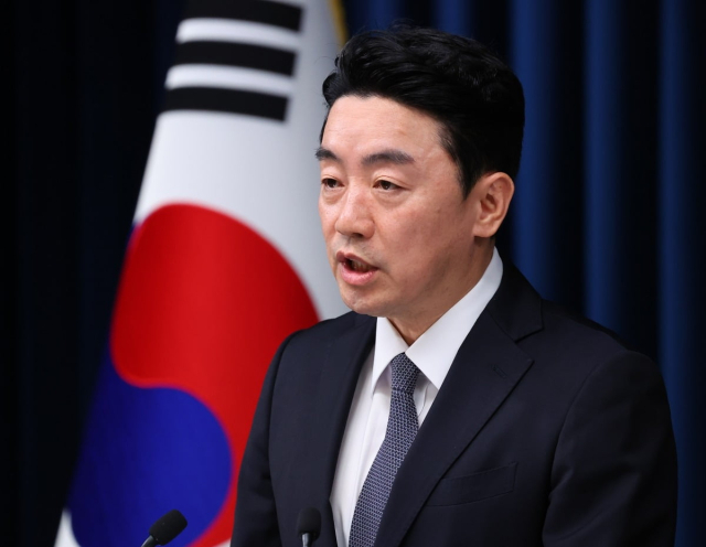 강훈식 대통령 비서실장. 연합뉴스