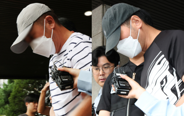 18일 오전 경기 수원시 영통구 수원영통경찰서에서 'KT 소액결제 사건' 피의자인 중국 교포 A 씨가 구속 전 피의자 심문(영장실질심사)를 받기 위해 나오고 있다. 정보통신망법 위반 및 컴퓨터 등 사용 사기 혐의를 받는 중국 교포 A 씨(48)와 B 씨(44)는 이날 오전 수원지법 안산지원에서 구속 전 피의자 심문(영장실질심사)을 받는다. 뉴스1