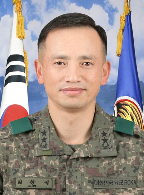 국군의 날 제병지휘관 최장식 소장.