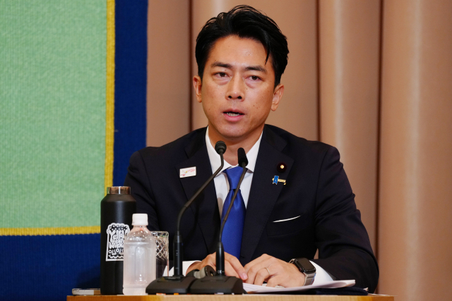 고이즈미 신지로 농림수산상. AP연합뉴스