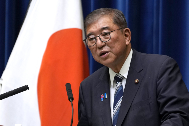 이시바 시게루 일본 총리/AP연합뉴스
