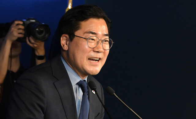 박찬대 더불어민주당 전 원내대표. 오승현 기자