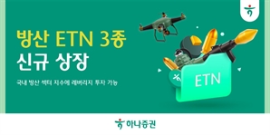 "K방산 레버리지 투자"…하나證, 방산 ETN 3종 신규 상장