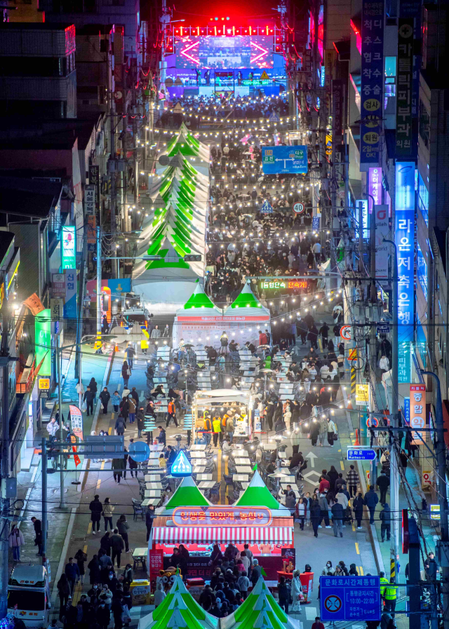 지난해 17만 명이 몰린 구미라면축제 모습. 사진제공=구미시