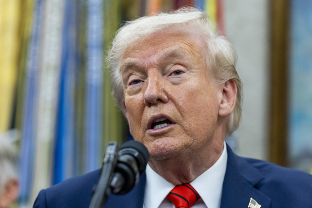 도널드 트럼프 미국 대통령. EPA연합뉴스