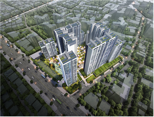 서울시 강남구 대치동 대치현대아파트 리모델링 조감도. 사진 제공=서울시