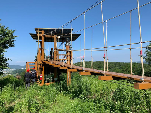 강화도의 중앙부 혈구산에 위치한 강화레포츠파크. 사진제공=강화군