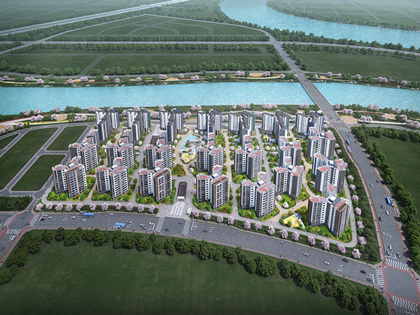 부산에코델타시티 디에트르 더 퍼스트. 대방건설 제공