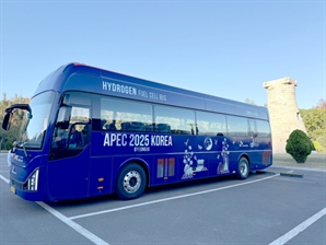 SK이노베이션, APEC 셔틀버스용 수소버스 20대 지원