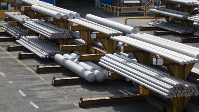 세아항공방산소재가 생산한 고강도 알루미늄 제품. 사진 제공=세아베스틸