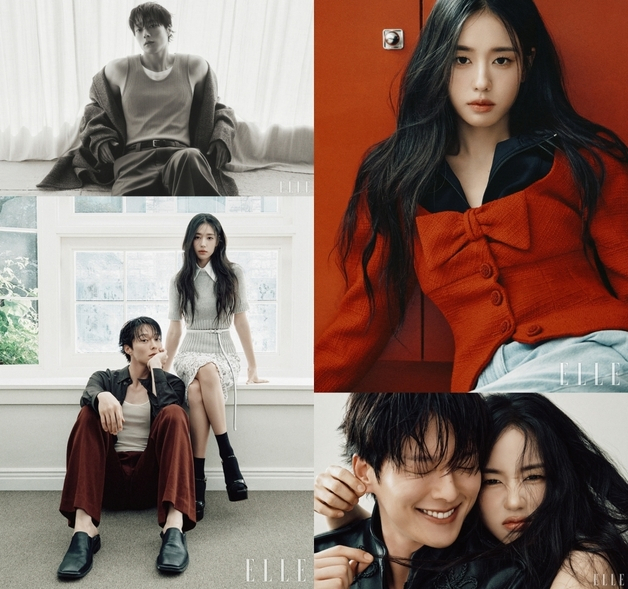 배우 장기용, 안은진 / 엘르