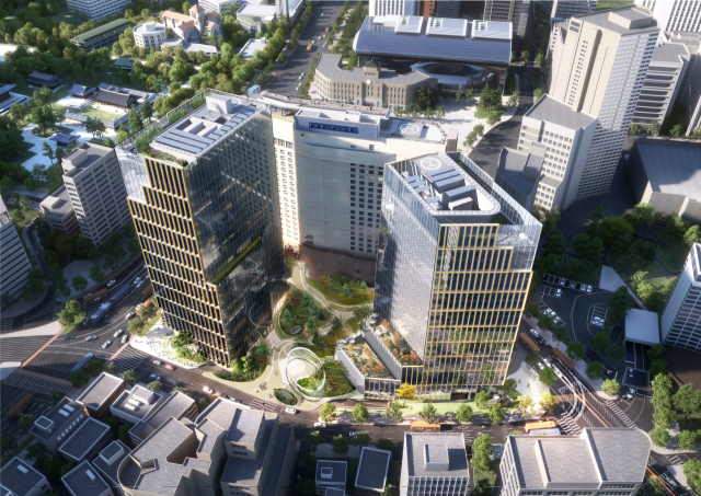 더플라자호텔 리모델링 조감도. 사진 제공=서울시